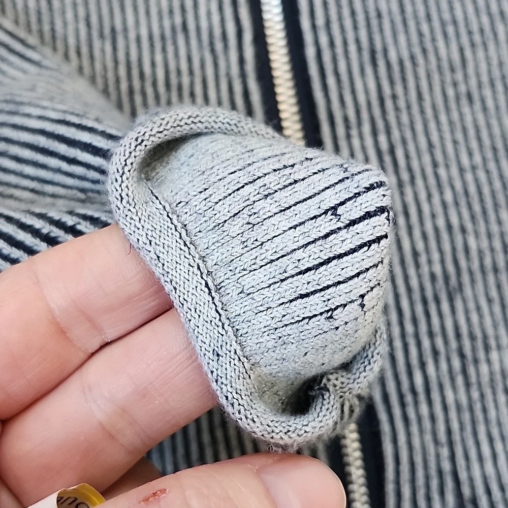 Wild fable Striped blue Cardigan, xs - Picture 5 of 8